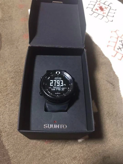 SUUNTO CORE REGULAR BLACK Outdoor Sport Watch with Altimeter Barometer &  Compass £100.00 - PicClick UK