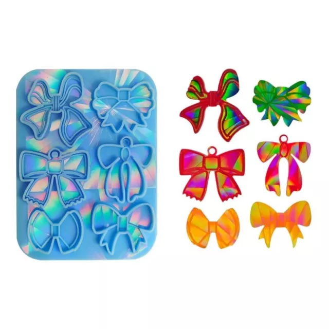 Cute Bowknot Silicone Mold Resin Mold Crafts Making Supplies