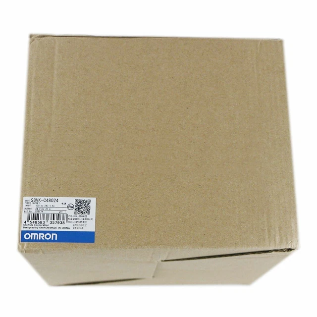 OMRON S8VK-C48024 Enclosed DIN Rail Switch Mode Single Phase Power Supply