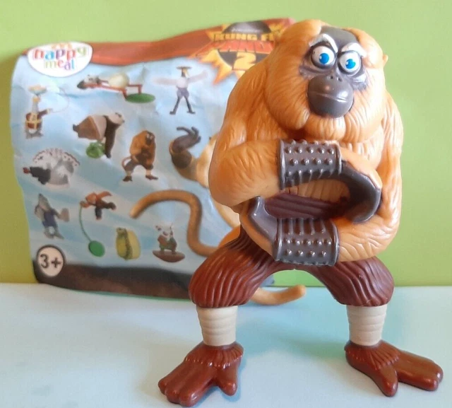 MC DONALD'S HAPPY MEAL 2011 -Kung Fu Panda 2 Maestro Scimmia - HM10
