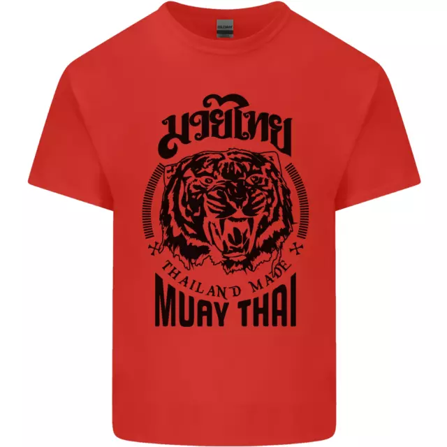 T-shirt top Muay Thai Fighter Warrior MMA arti marziali da uomo cotone 3