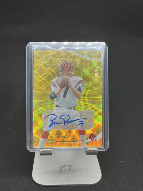 2023 Prestige NFL Boomer Esiason Gold Auto 50/50