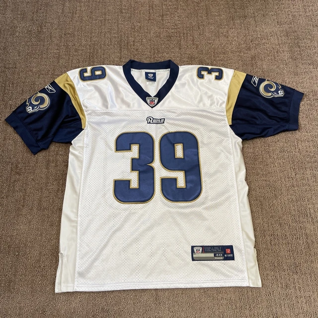 Reebok On Field Jackson St Louis Rams #39 Mens NFL Team Replica Jersey Large 48 Reebok On Field Jackson St Louis Rams #39 Mens NFL Team Replica Jersey Large 48
