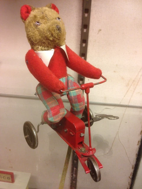 Ancien Tricycle Jouet - Lion - Marque Je M'appelle Pintel Paris - Occasion