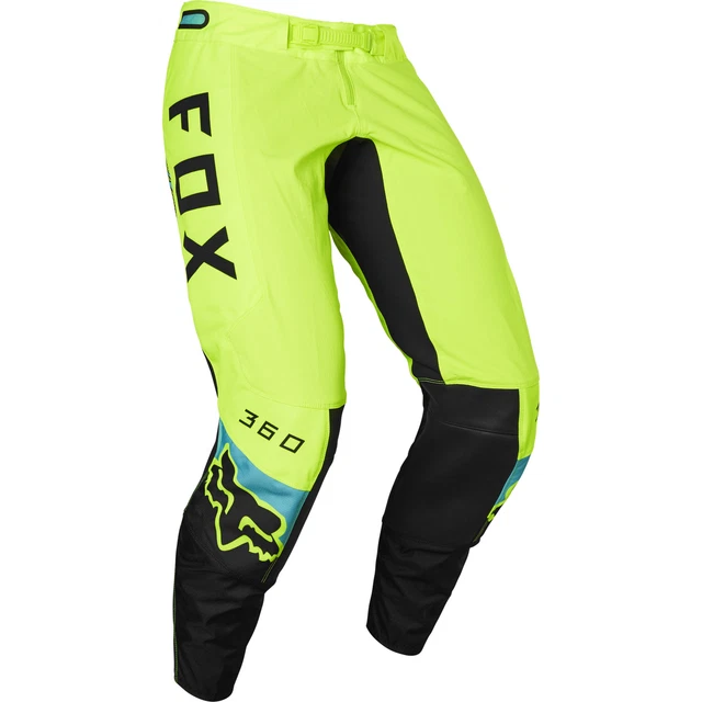 Fox Racing Boys Flo Yellow 360 Dier Pants TruMotion Stretch Heat Resistant MotoX