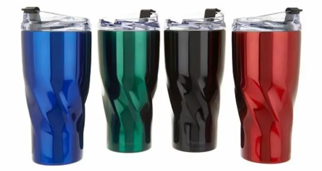 Primula Hamilton 12-Ounce Double Wall Stainless Steel Tumbler:  Tumblers & Water Glasses
