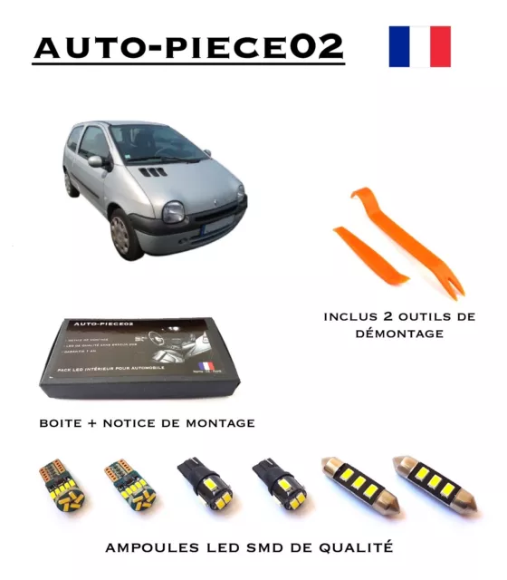 Pack FULL LED intérieur pour Renault Twingo 1