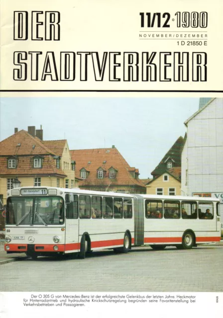 Stadtverkehr Heft 11-12/1980