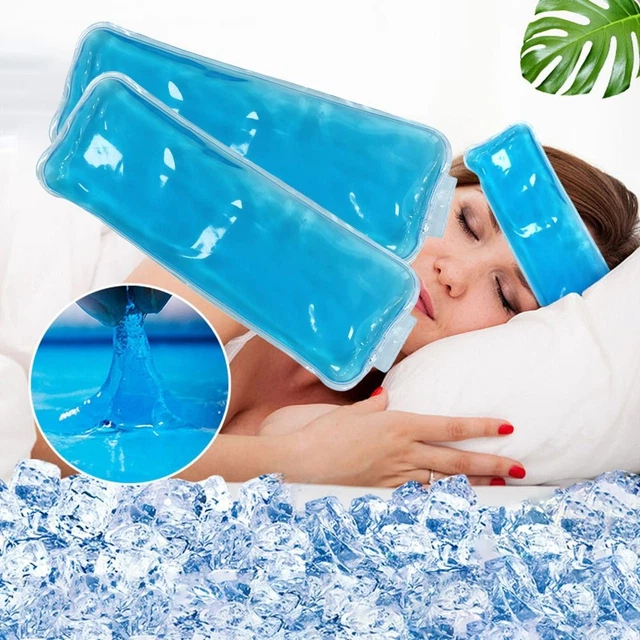Pegatina de mesa frío yeso bolsa de hielo reducción de fiebre gel frío