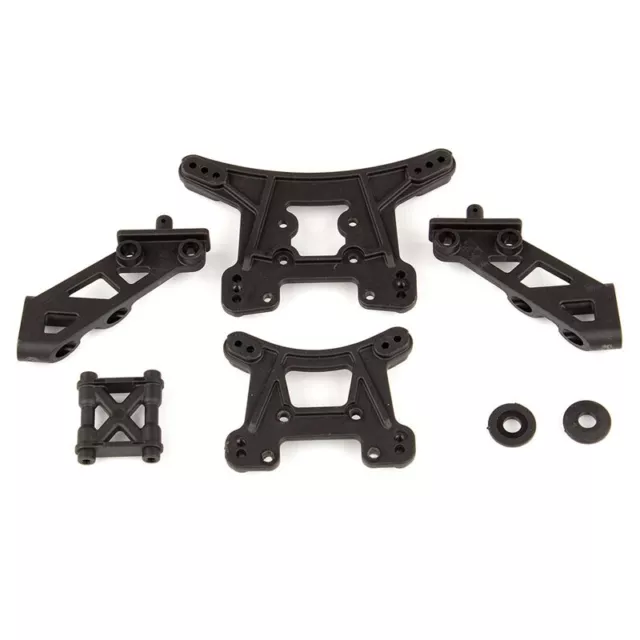 Team Associated Reflex 14B/14T Wing Mount, Front/Rear Shock Towers AS21503