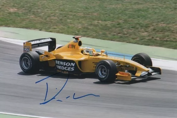 Giancarlo Fisichella "Jordan" Autogramm signed 20x30 cm Bild