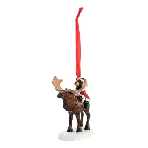 Big Sky Carvers Bearfoots Bear Claus Ornament (New for 2023)
