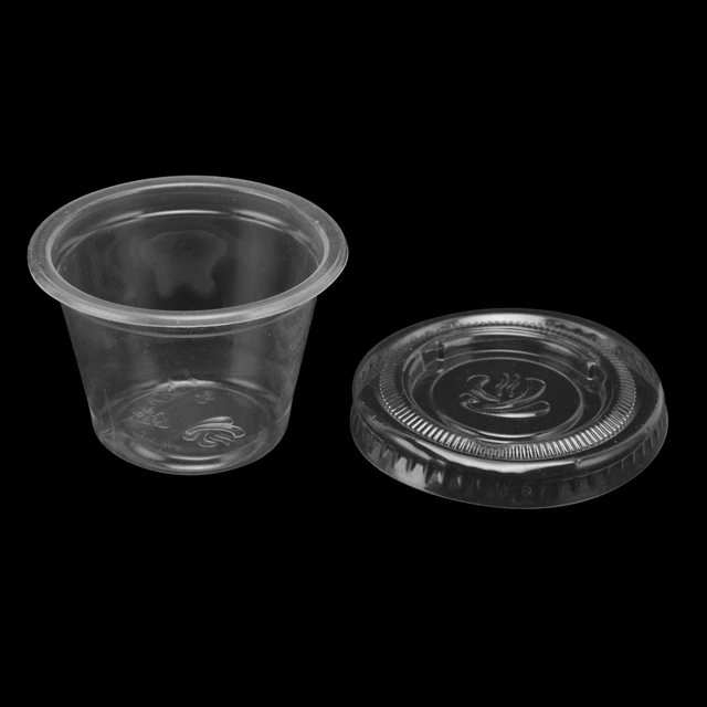 Récipient à Condiments Gobelets Portables En Plastique Pour Le Contrôle Des