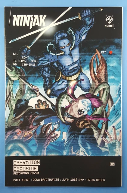 NINJAK #12 Cover A First Printing VALIANT ENTERTAINMENT COMICS 2016 Deadside