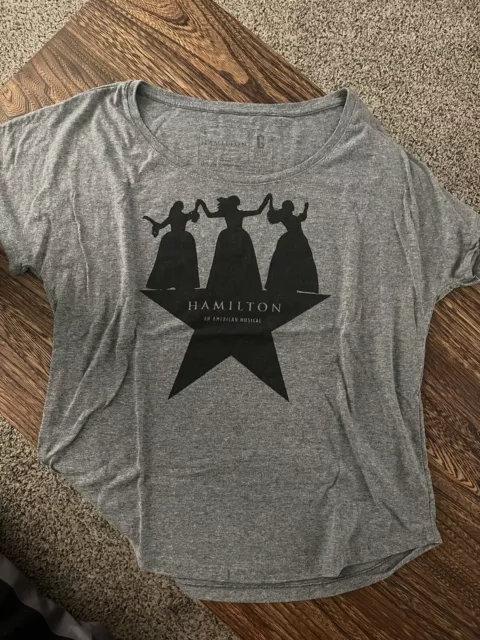 Hamilton Broadway Schuyler Sisters T Shirt Size Medium