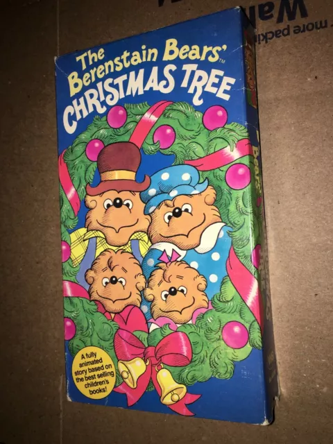 VHS THE BERENSTAIN Bears Christmas Tree TESTED $2.99 - PicClick