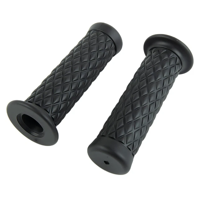 MANUBRIO MANUBRIO UNIVERSALE NERO MOTO GOMMA UNIVERSALE MANIGLIE 22mm 7/8