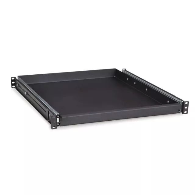 1U 20" Deep Rack Mountable Sliding Shelf by Kendall Howard 1922-3-300-01