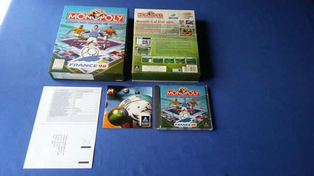 MONOPOLY WORLD CUP France 98 Edition PC CD IBM - English - Hasbro