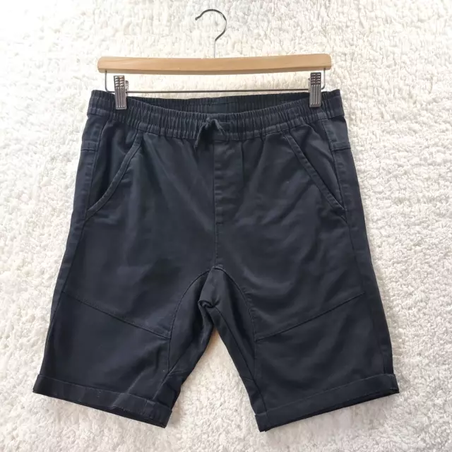 TARGET YOUTH Kids Unisex Shorts Size 14 Black Stretch Drawstring