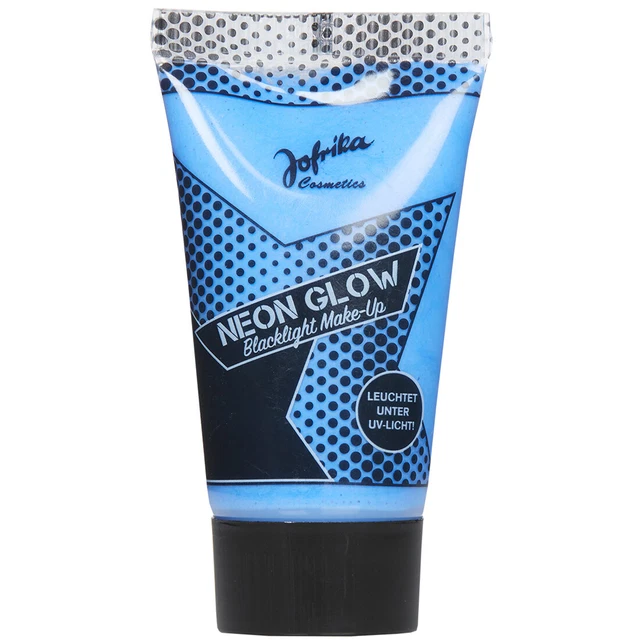 Neon Trucco Nottilucenti Glow IN The Scuro Theaterschminke Blu Luce Nera