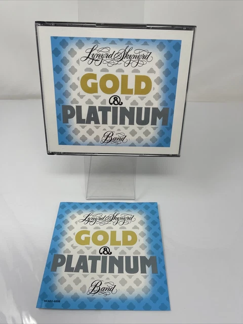 Gold & Platinum by Lynyrd Skynyrd (CD, Oct-1990, 2 Discs, MCA) MCAD2-6898 Insert