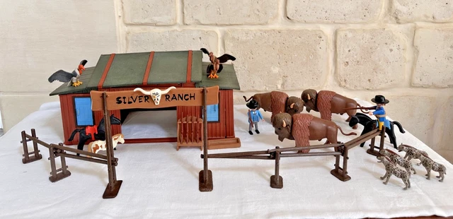PLAYMOBIL 3462 SIGN Letrero Western Drugstore Enseigne Pancarte Sale of