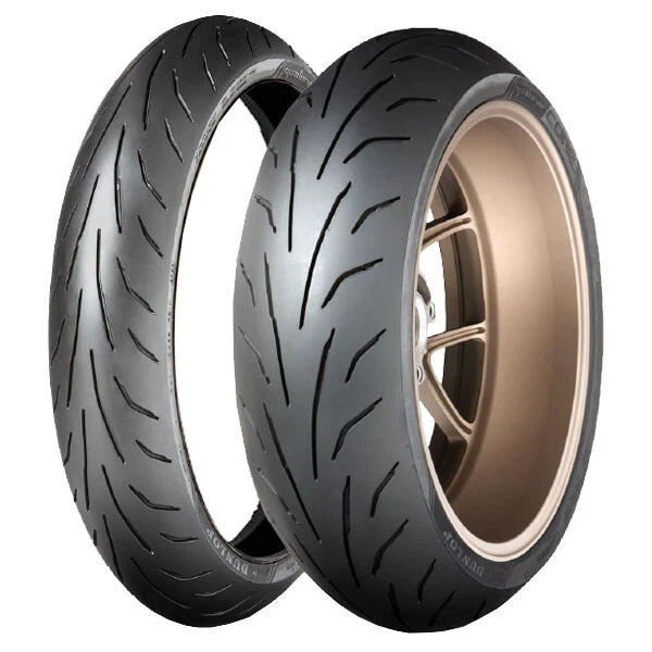 Tyre Set Dunlop 120/60-17 (55W) + 190/55-17 (75W) Qualifier Core