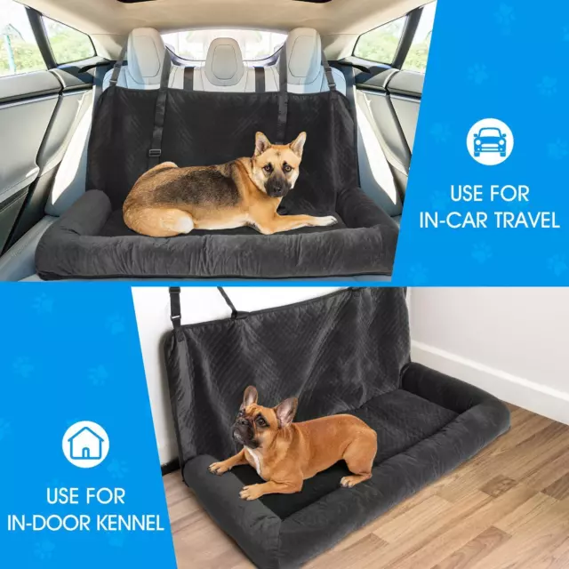 Dog Car Seat Bed Comfortable Backseat Protector for Pet Supplies Dogs Kitten