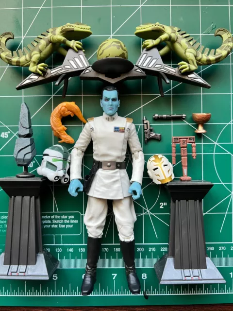 Star Wars Black Series Grand Admiral Thrawn SDCC Accessories Archive Figure