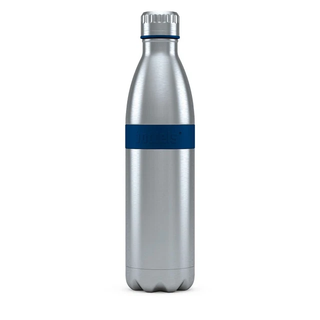 BODDELS Trinkflasche TWEE 0,8l nachtblau Nachtblau Edelstahl/ PP/ Silikon