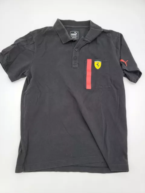 Scuderia Ferrari Team Men's Polo Shirt Puma F1 2022 New S-2XL  763288_01