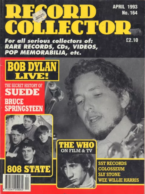Vintage Record Collector Magazine Sept 1985 Bob Dylan, the Smiths