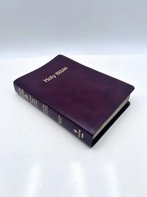 HOLY BIBLE NEW King James Version NKJV Giant Print Red Letter 1992 ...