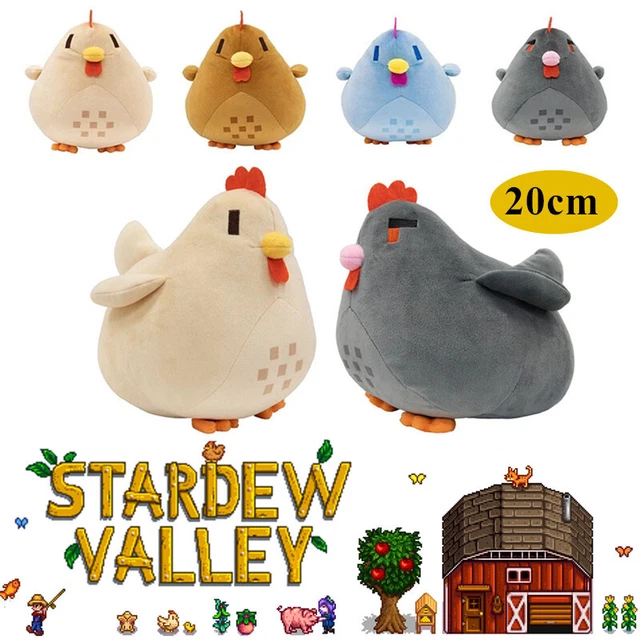 NEW 20CM GAME Stardew Valley Chicken Plush Toy Animal Stuffed Doll Kid