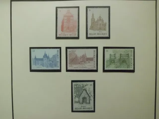 Briefmarken Belgien 1985 - Michel Nr. 2269-2274 - postfrisch -