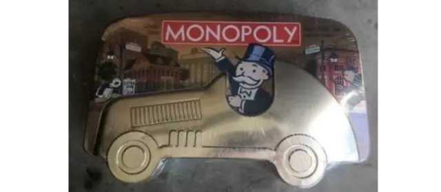 Deluxe Monopoly Collectors Edition Tin Car 2001 70th Anniversary NEW