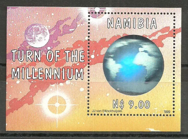 Namibia - Eintritt in das Jahr 2000 Block 52 postfrisch 1999 Mi. 1004