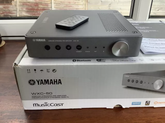 Yamaha WXC-50 Wireless Streaming Pre-Amplifier - MusicCast AirPlay Bluetooth