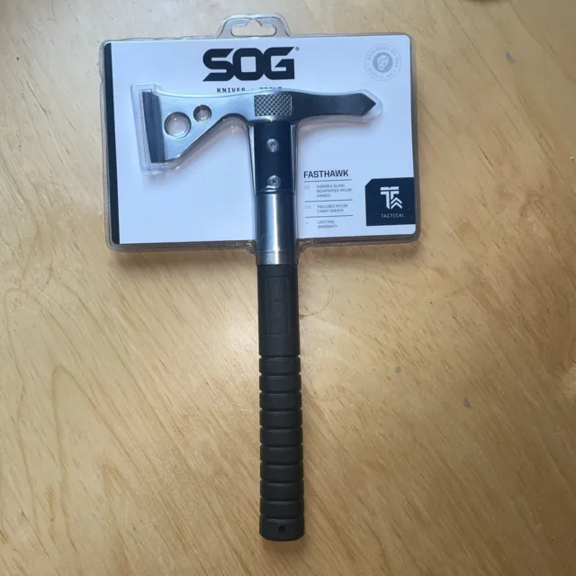 SOG FastHawk Polished Tactical Tomahawk (F06PN-CP)