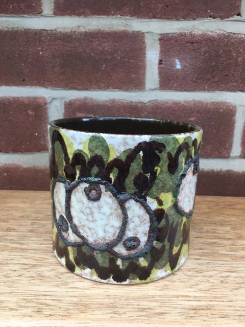 Retro German Pottery Vase Planter Marei Keramik Mid Century WGP Ht10.5cm
