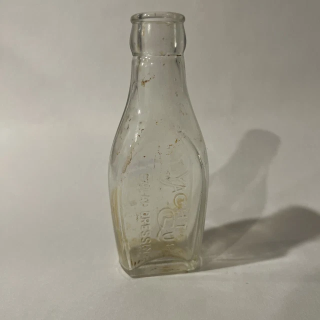 VINTAGE YACHT CLUB Salad Dressing Bottle Chicago, IL 0.99 PicClick