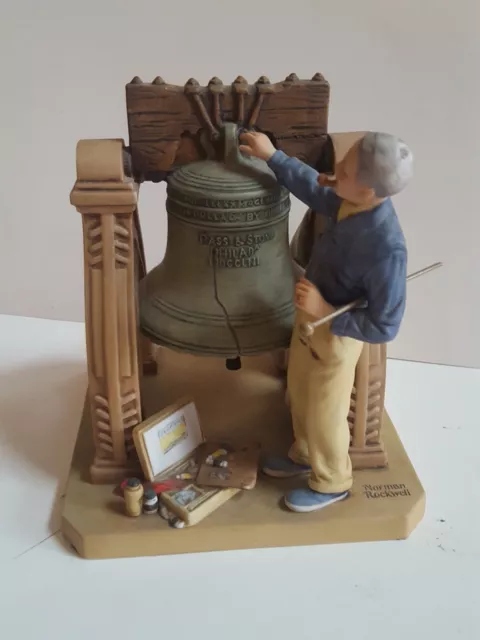 Norman Rockwell Museum "Celebration" 1982 Figurine Made in Japan Excellent