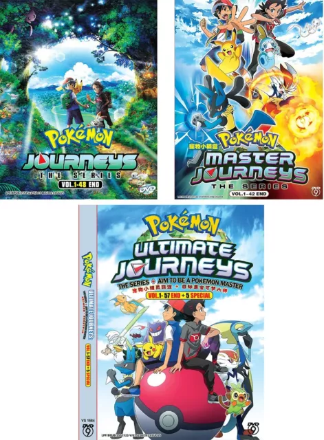 Pokemon Master Journeys DVD