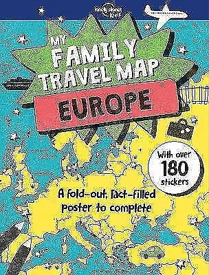 My Family Travel Map - Europe by Lonely Planet Kids, Joe Fullman (Fold-out ...