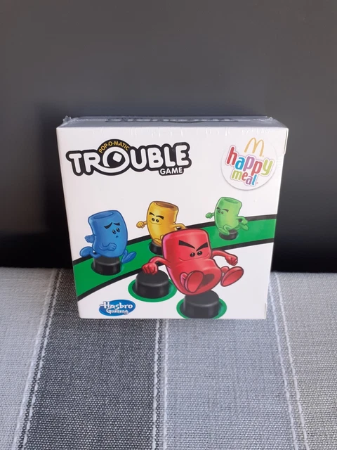 Hasbro Gaming Pop-O-Matic Trouble McDonalds Happy Meal Spielzeug Sammlerstück 2019