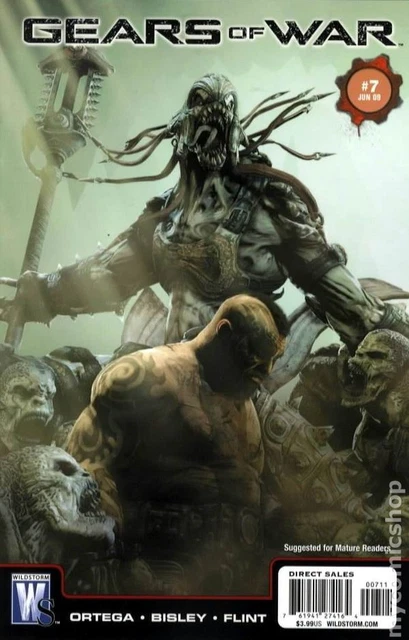 Gears of War #7 VF 2009 Stock Image