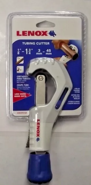 Lenox 21012TC134 Tubing Cutter - 1/8 to 1-3/4 Inch (3 - 45mm)