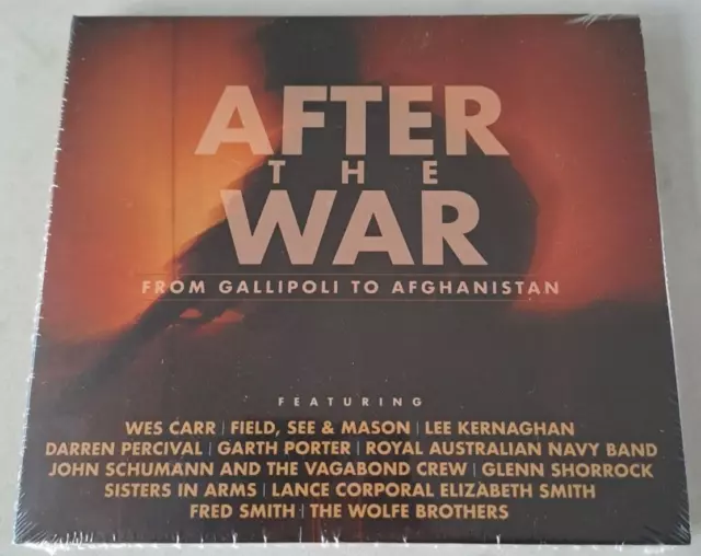 NEW -  Aus Music legends - After The War - From Gallipoli to Afghanistan - CD