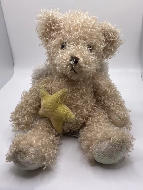 Russ ANGEL TEDDY BEAR Plush Stuffed Animal 10 inches holding star